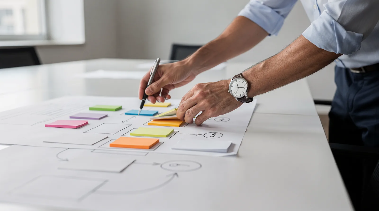 The planning and design phase usually takes two weeks or more depending on how quickly