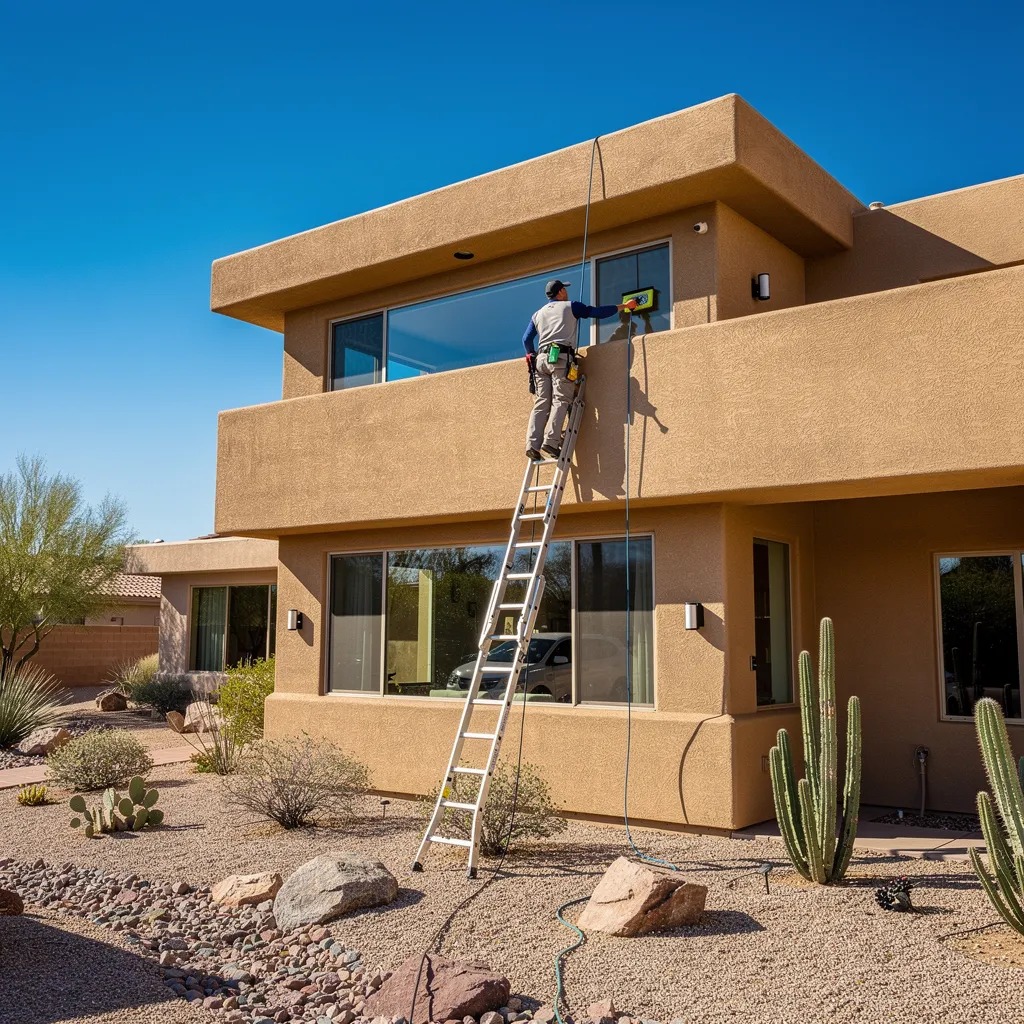 Homeowners are injured every year attempting to clean their own windows, with ladder falls