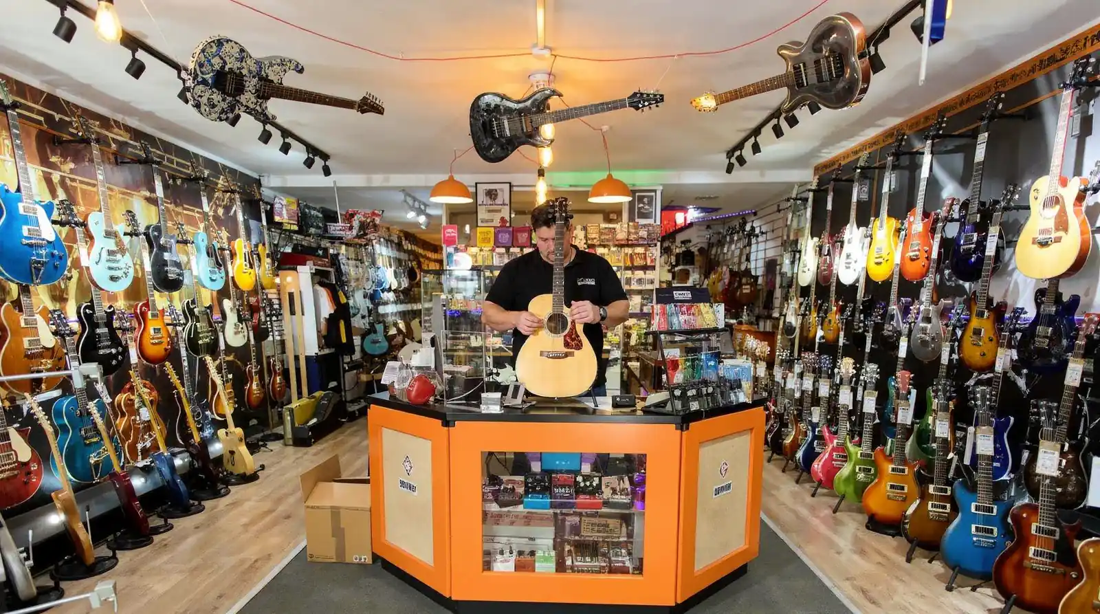 MusicStreet is an authorized dealer for Martin, a brand closely associated with dreadnought-style acoustic guitars