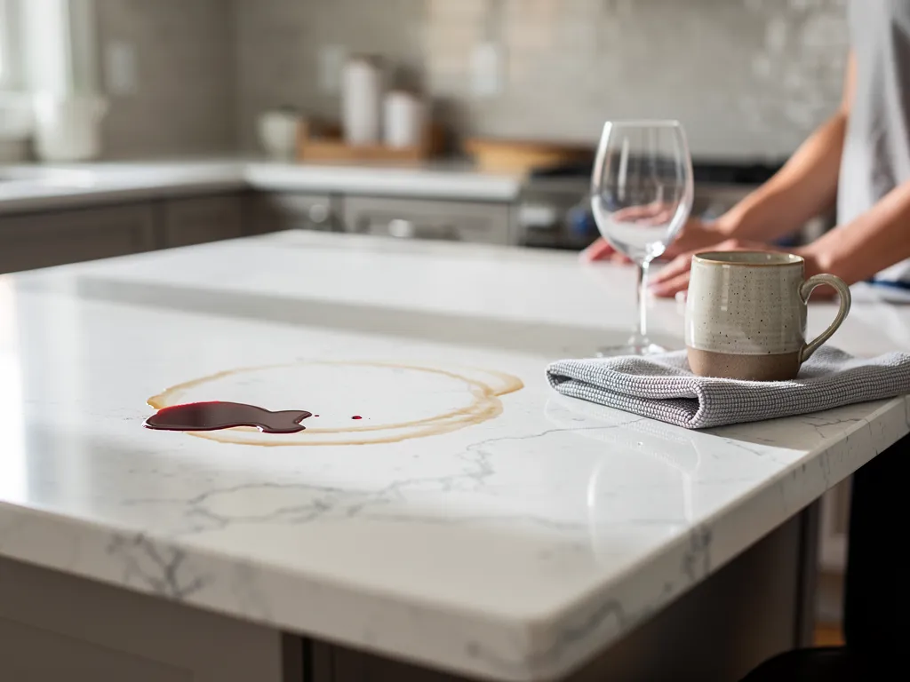 Do Quartz Countertops Stain