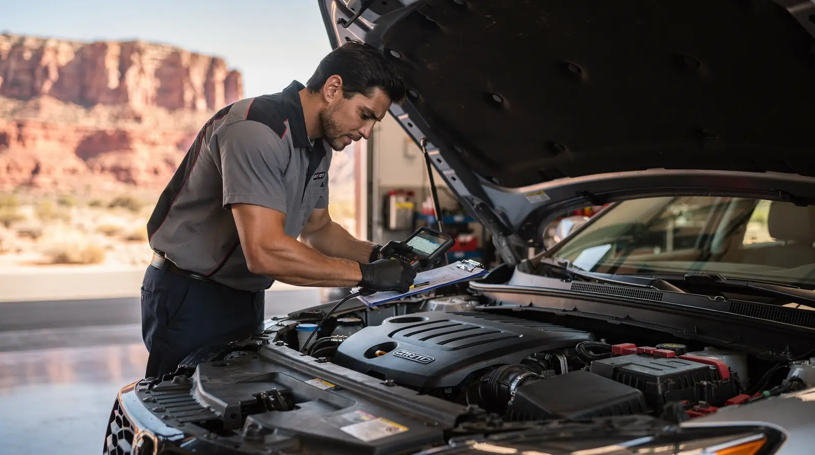 Repairs are backed by a nationwide 12-month, 12,000-mile warranty for added protection.; Some Southern Utah