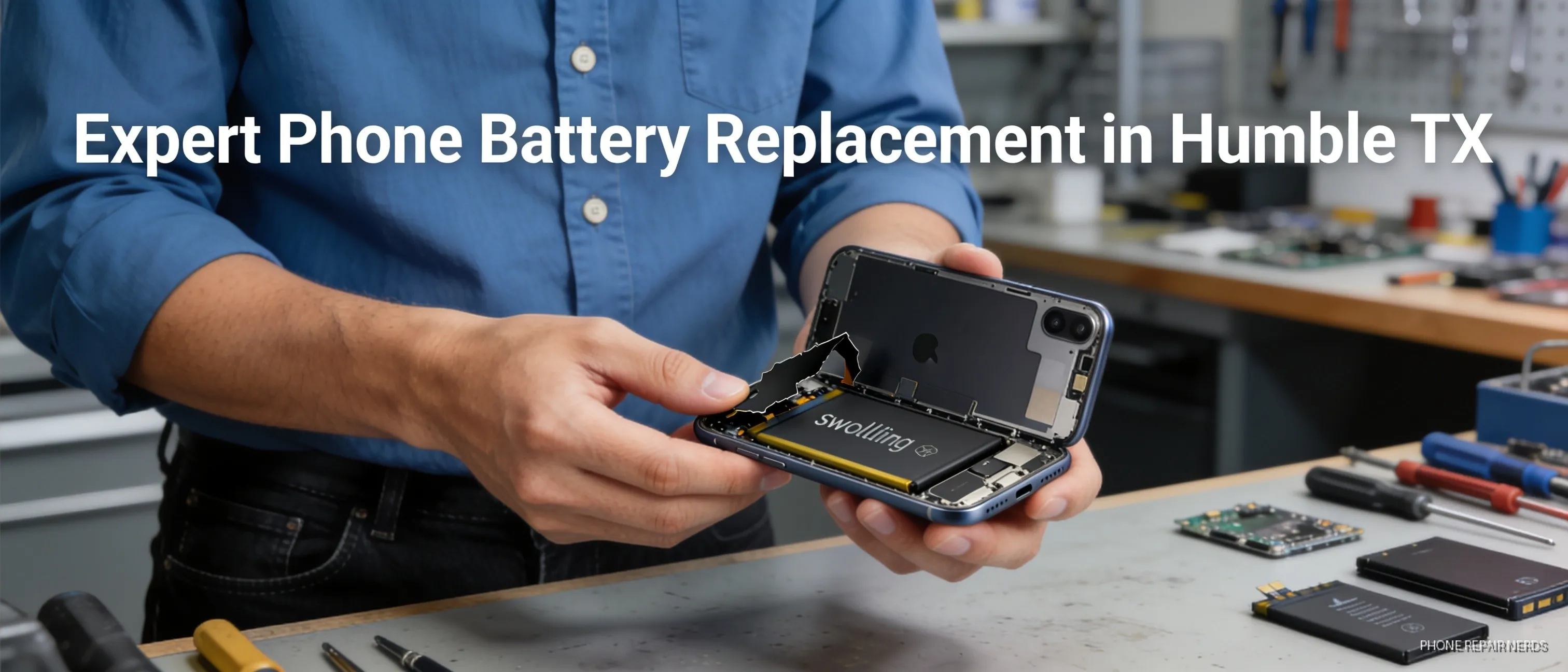 Phone Battery Replacement Humble: Phone Battery Repla in Humble, Texas