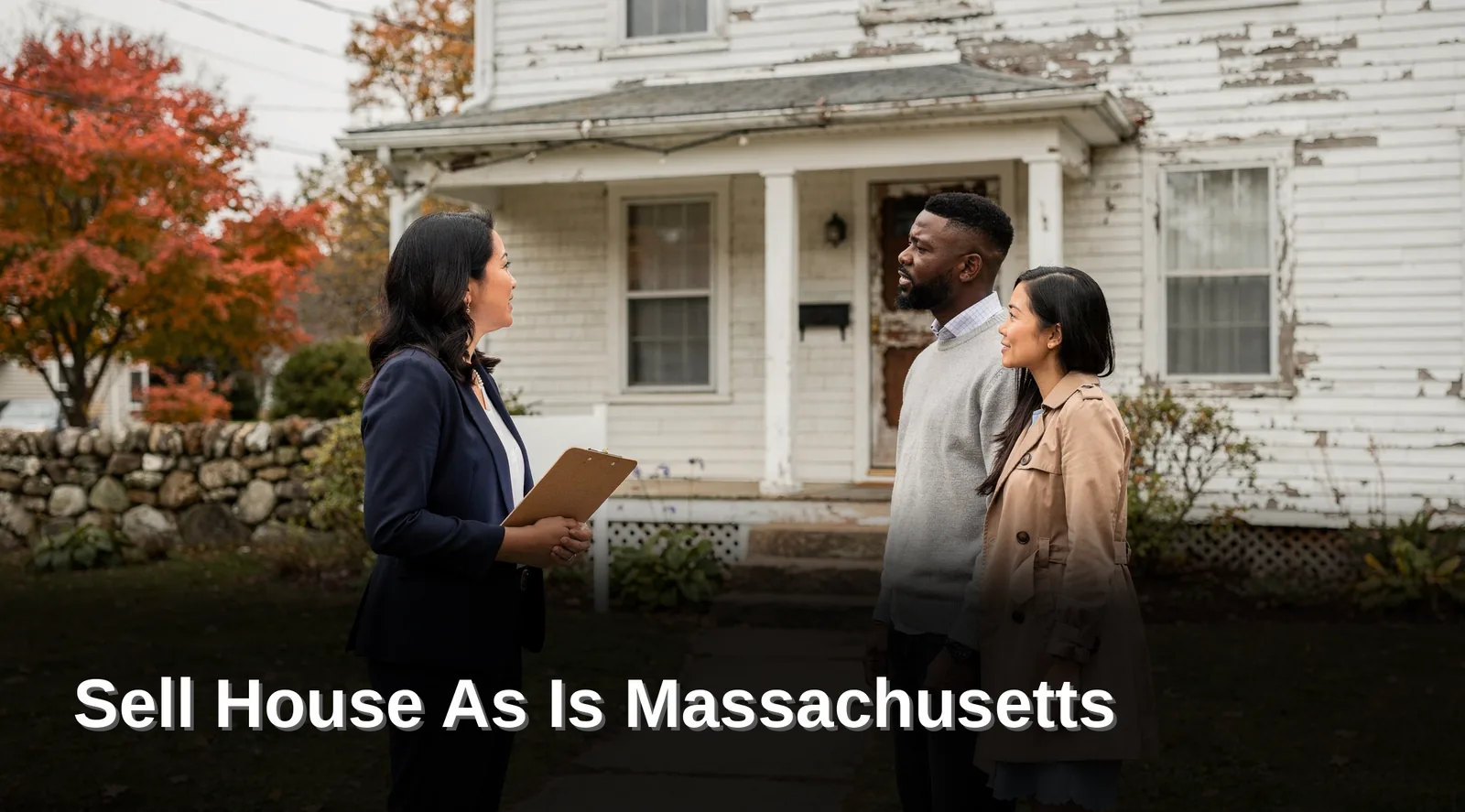 Massachusetts home sold as-is with no repairs made before closing