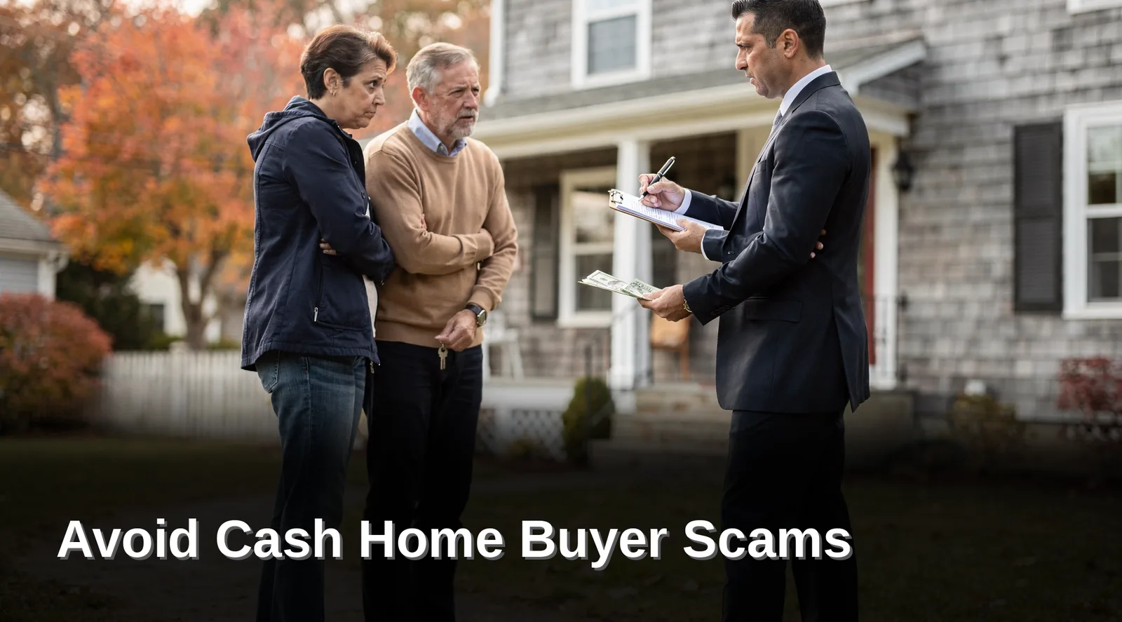 Massachusetts homeowner checking a cash buyer proof of funds letter