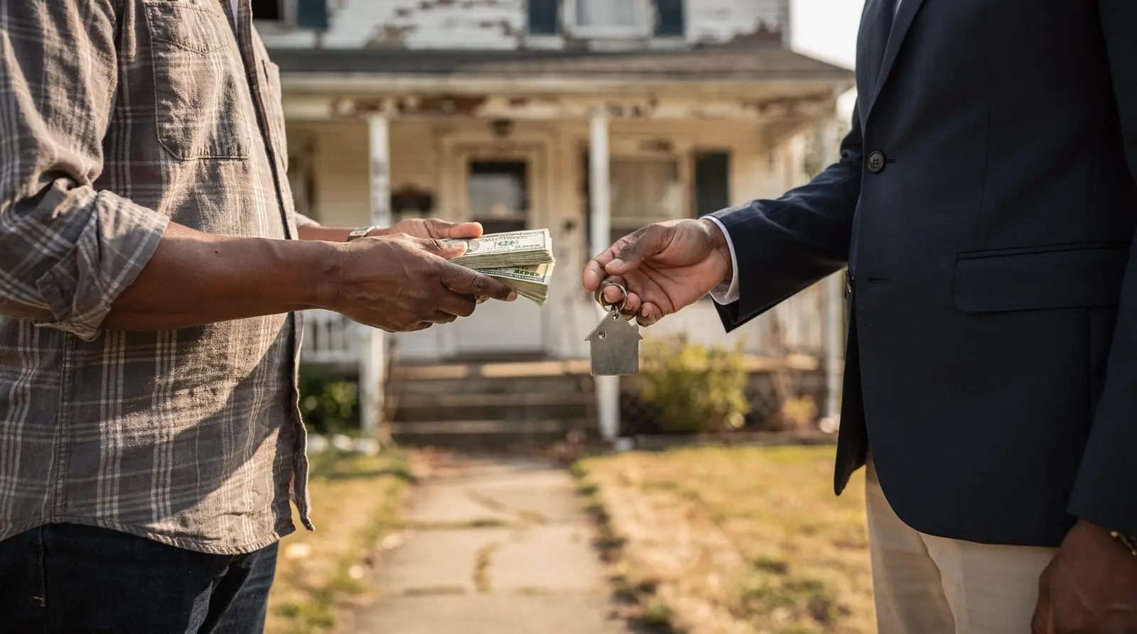 Single-family home in Brockton, Massachusetts sold as-is for cash