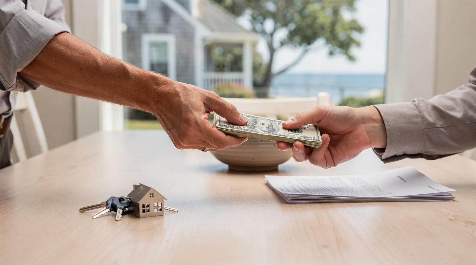 Commuter rail town home in Plymouth County, MA offered for cash