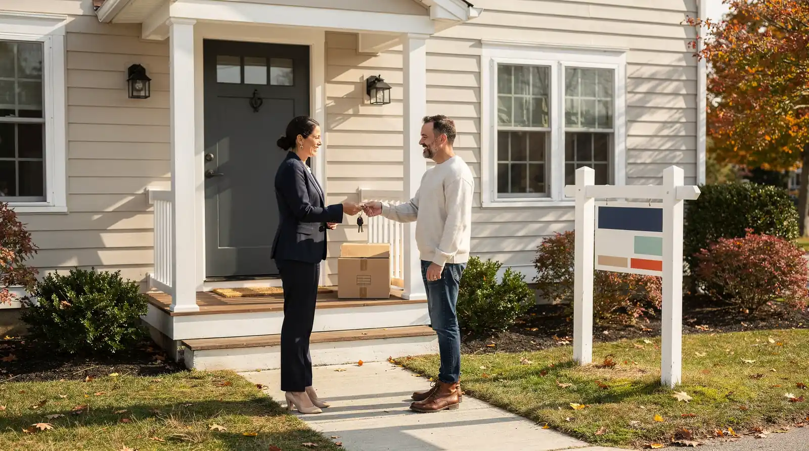 Seller reviewing a no-obligation cash offer on a South Shore MA property
