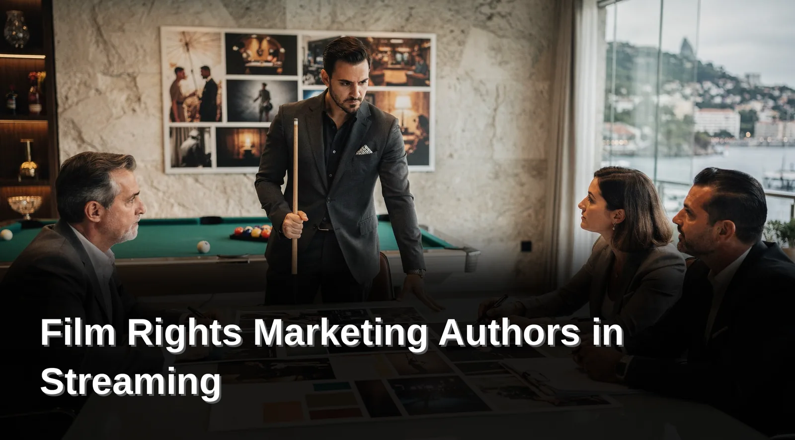 Film Rights Marketing Authors in Streaming Scouts and Film Producers