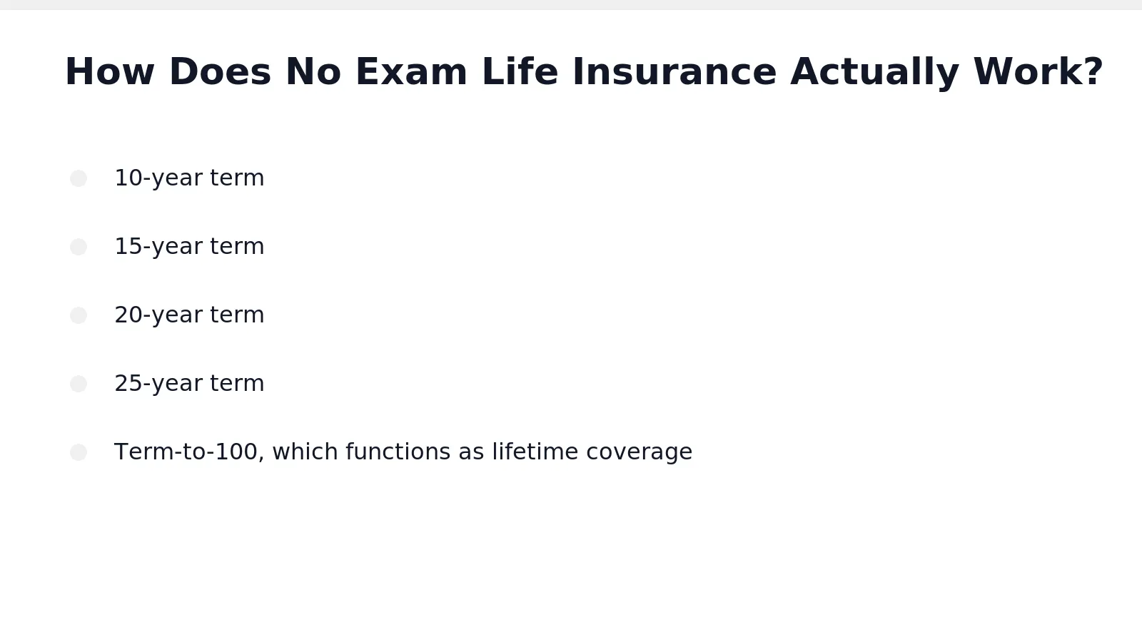 Coverage under simplified issue plans isn't unlimited, but it's substantial enough for real financial protection