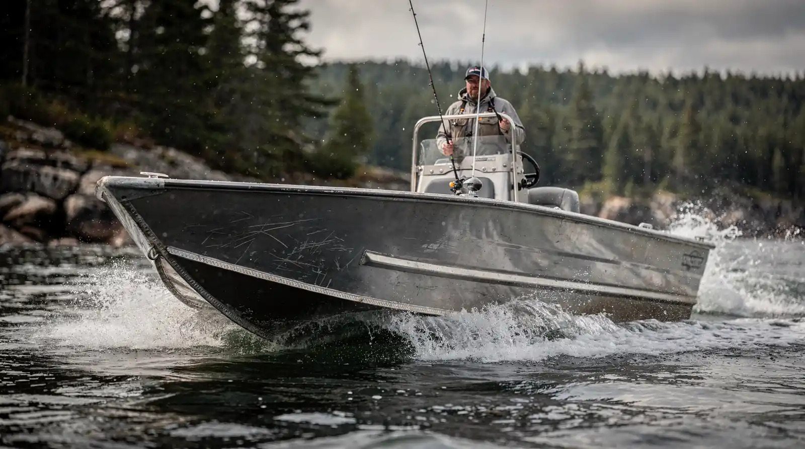 Durability comes down to construction. Polar Kraft hulls combine welded and riveted seams, a hybrid Durability comes down to construction. Polar Kraft hulls combine welded and riveted seams, a hybrid