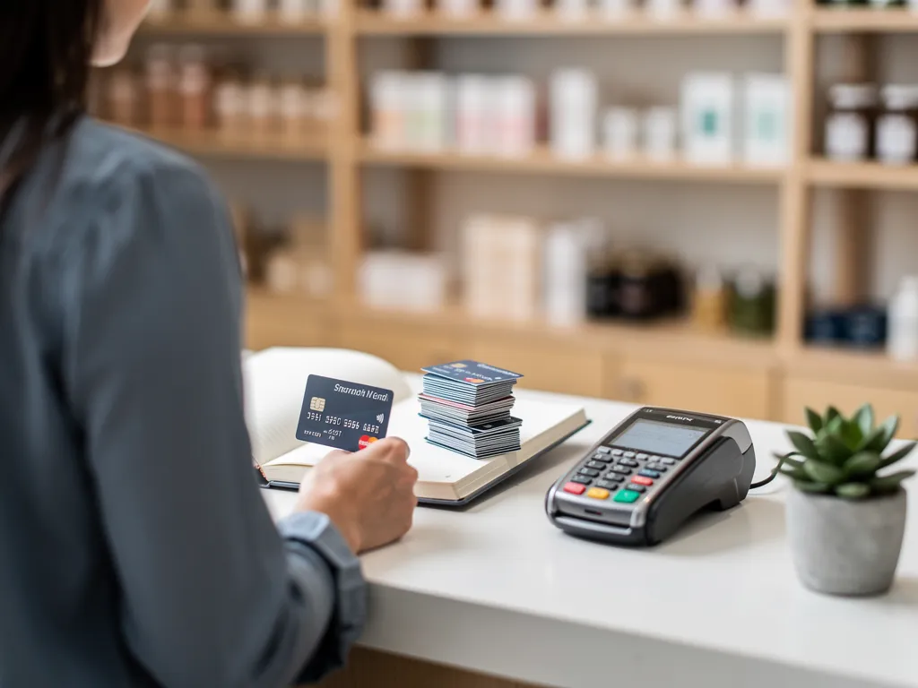 Business owner reviewing a strengthened credit profile and growth roadmap