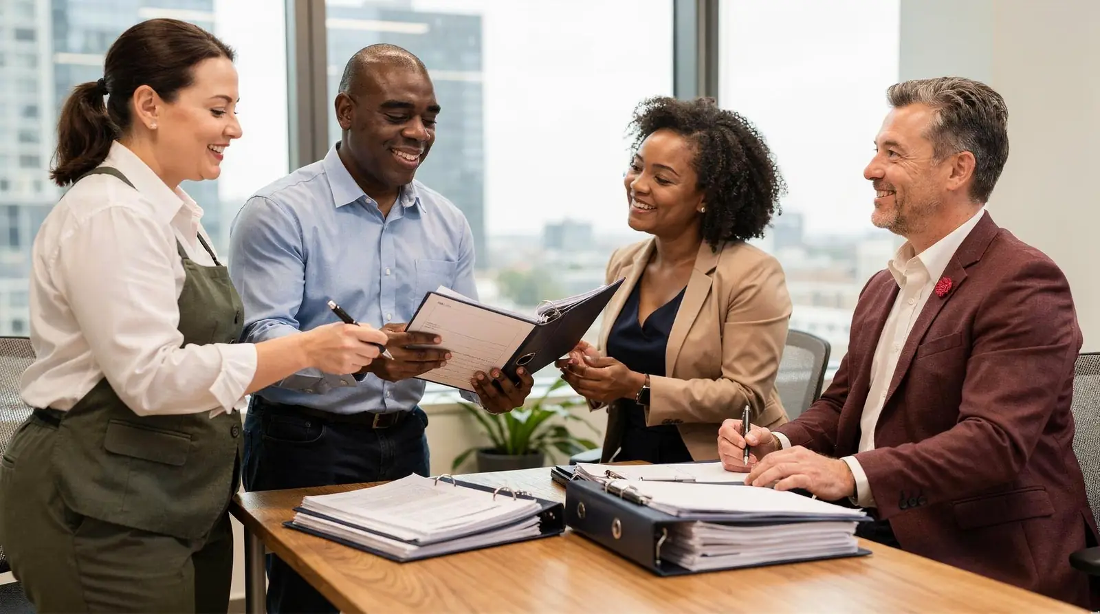 Business owners get approved by applying directly to a card issuer or through a lender