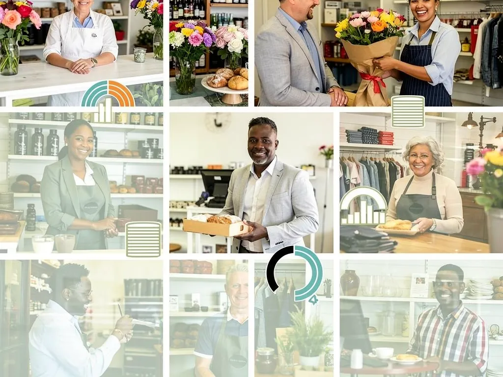 Small business owner reviewing funding qualification factors like revenue and time in business