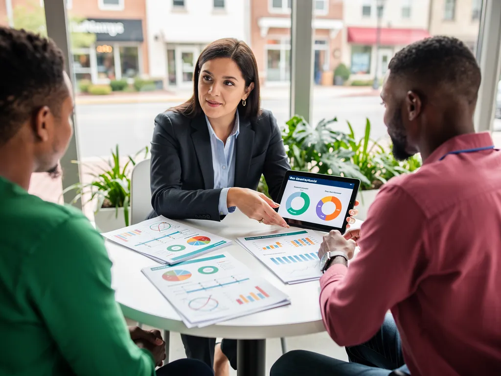 advisor guiding a founder toward the right funding path
