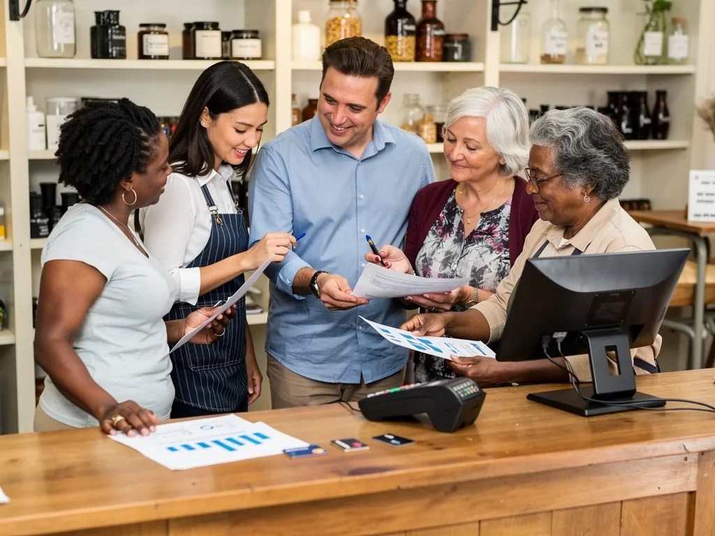 Business owner reviewing a completed credit card cost strategy summary