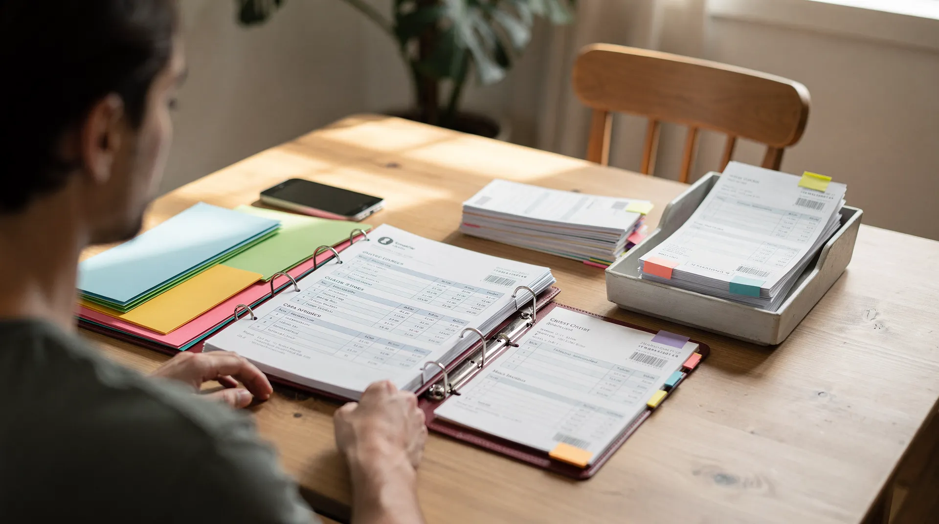 Creating an invoice means listing the work performed, the amount owed, and a due date