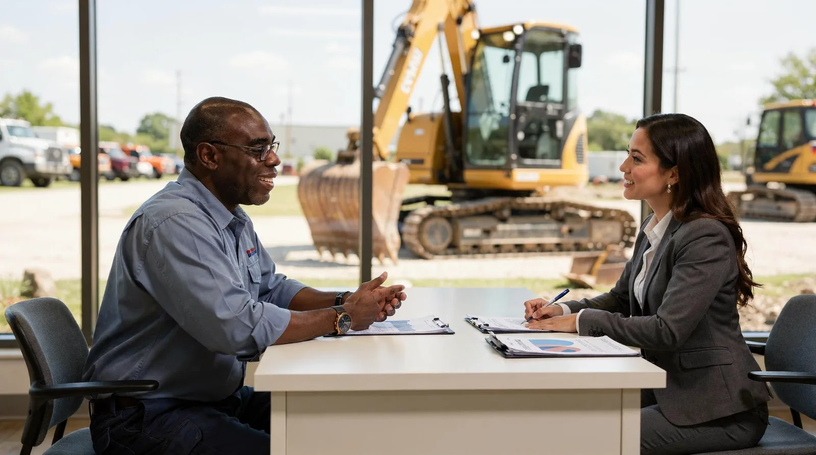 The distinction matters most at the moment of purchase. Heavy equipment funding replaces a lump-sum
