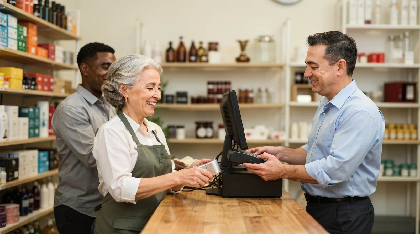 The repayment mechanism is straightforward. As products move off the shelf, sale proceeds go toward