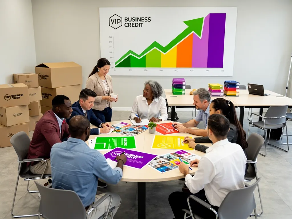 Marketing agency team reviewing growth capital financing options for expansion