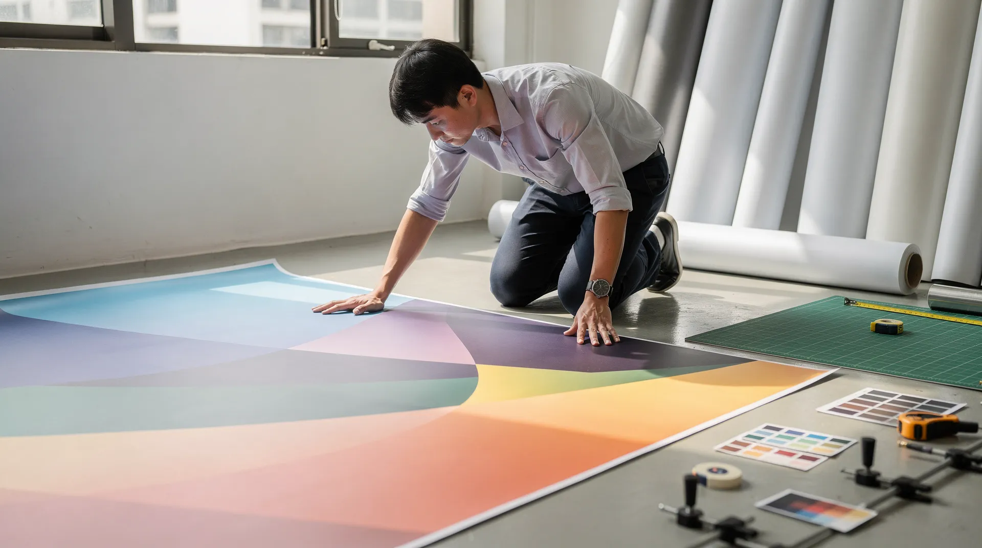 楓印Fung Printing Centre提供即日打印服務，客戶提交設計後，專業團隊迅速檢查檔案，確保無誤後進行打印，滿足緊急需求。; 楓印的定制流程簡單明瞭：客戶登入會員或新登記，選擇規格，然後上載設計檔案即可完成訂單。