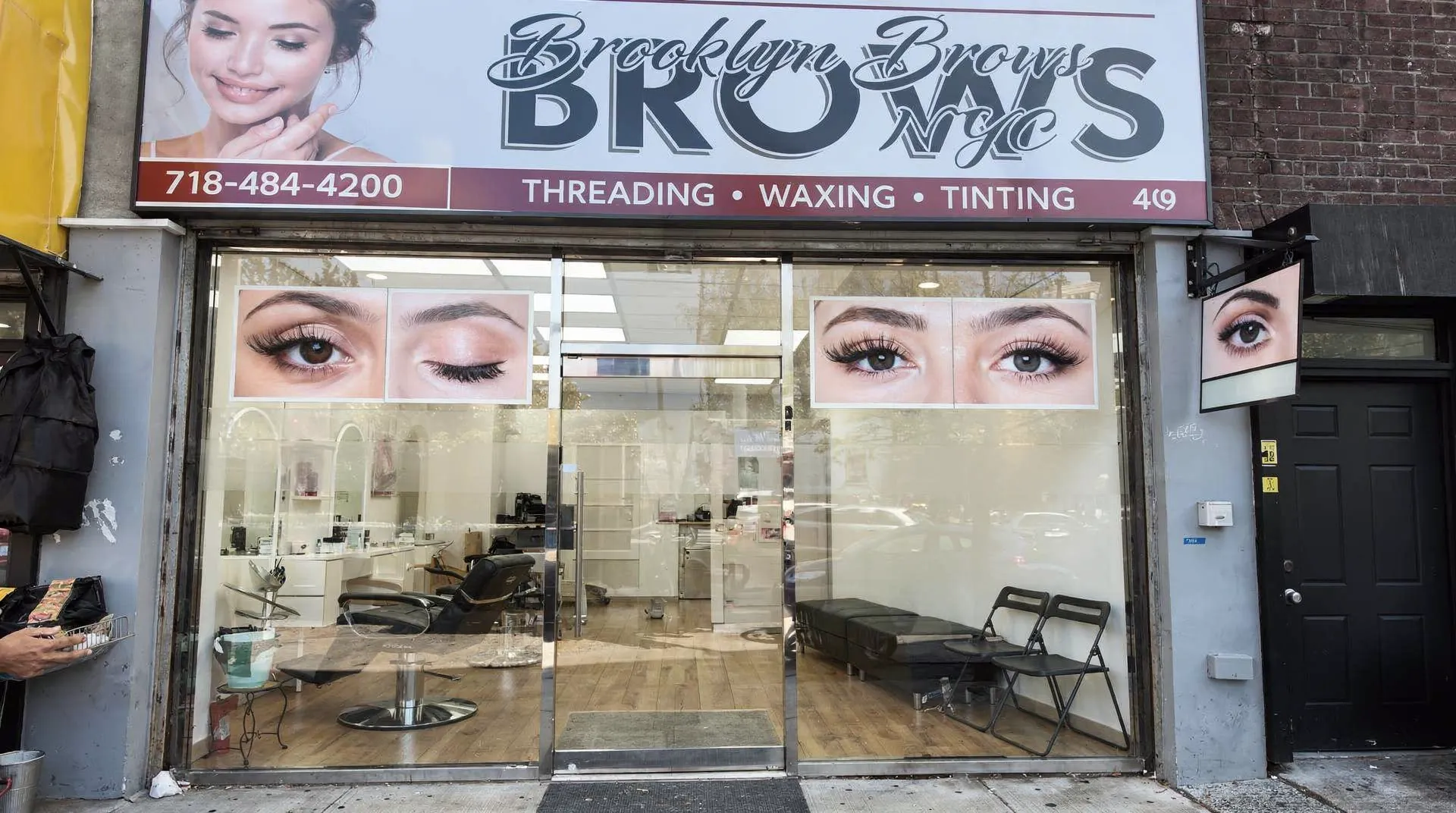 A lash lift and tint uses chemical solutions to curl and darken your natural eyelashes