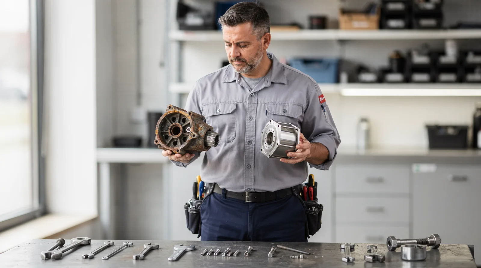 Full replacement makes sense when a water heater leaks, ages past its prime, or can