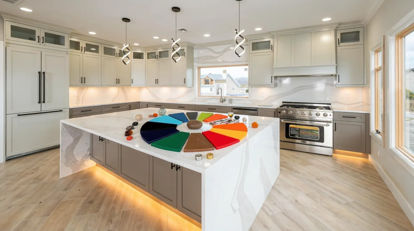 A complete kitchen remodel cost breakdown covers cabinetry, countertops, appliances, flooring, labor, and design fees