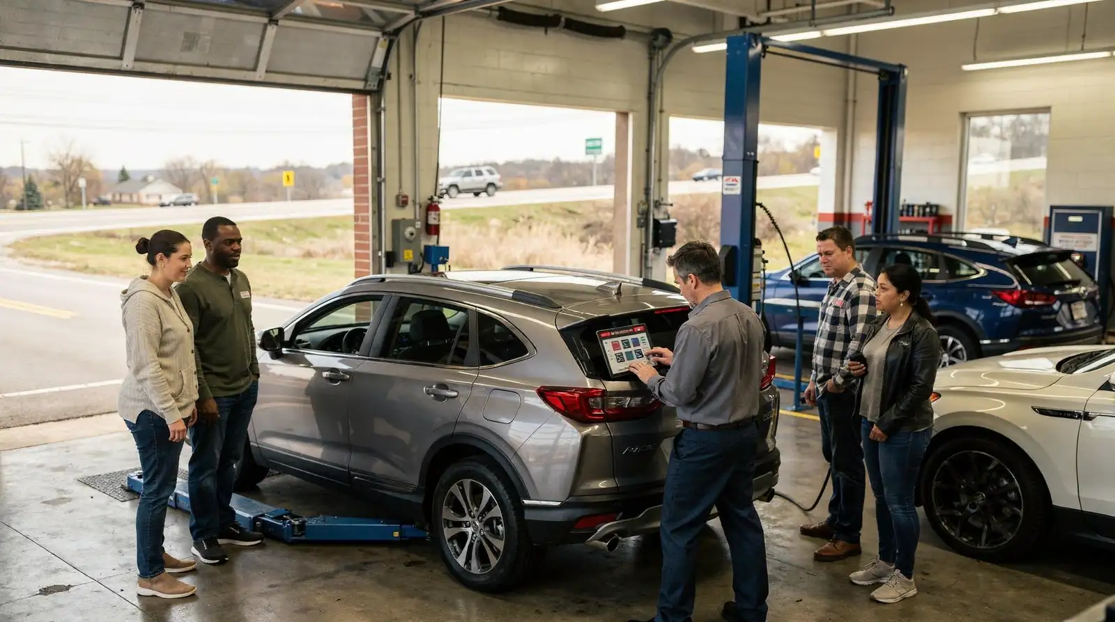 A real maintenance schedule covers diagnostics, warning-light checks, and a close read on how