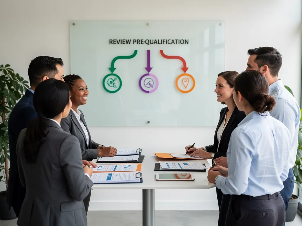 Underwriter reviewing submitted SBA loan documentation