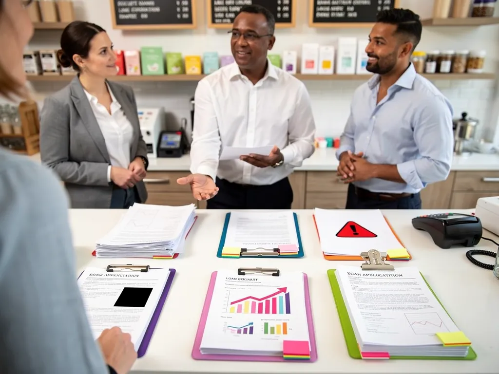Checklist highlighting common SBA loan application mistakes to avoid