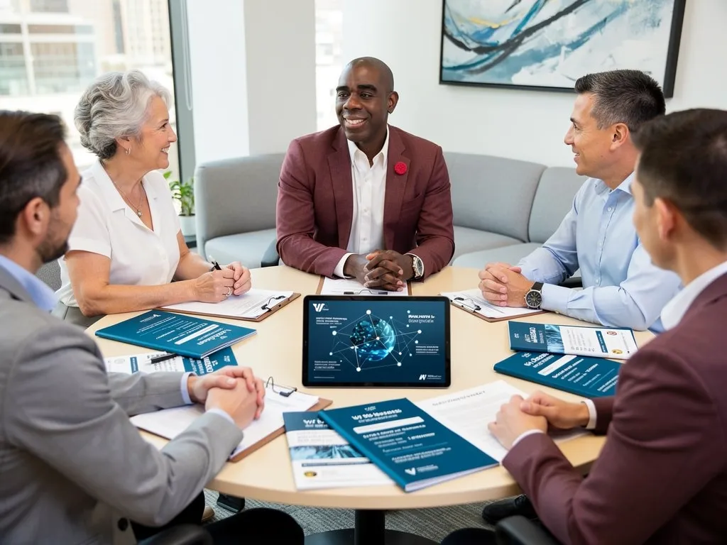 Advisor helping a business owner compare approved SBA lenders