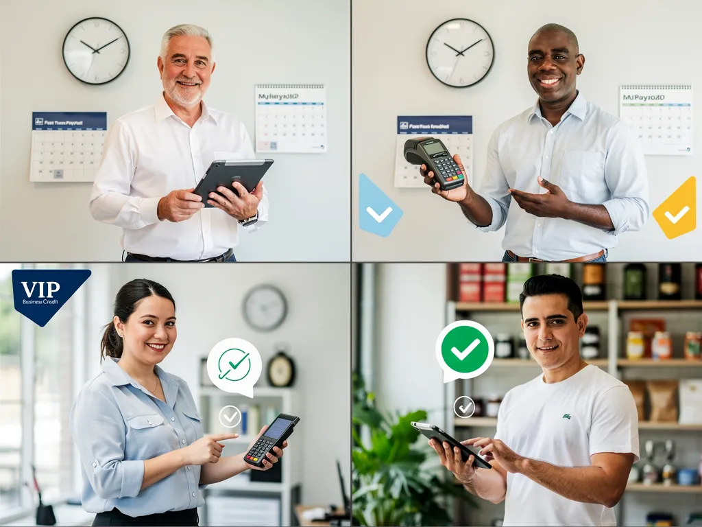 Digital clock and calendar icon symbolizing fast business loan approval timelines