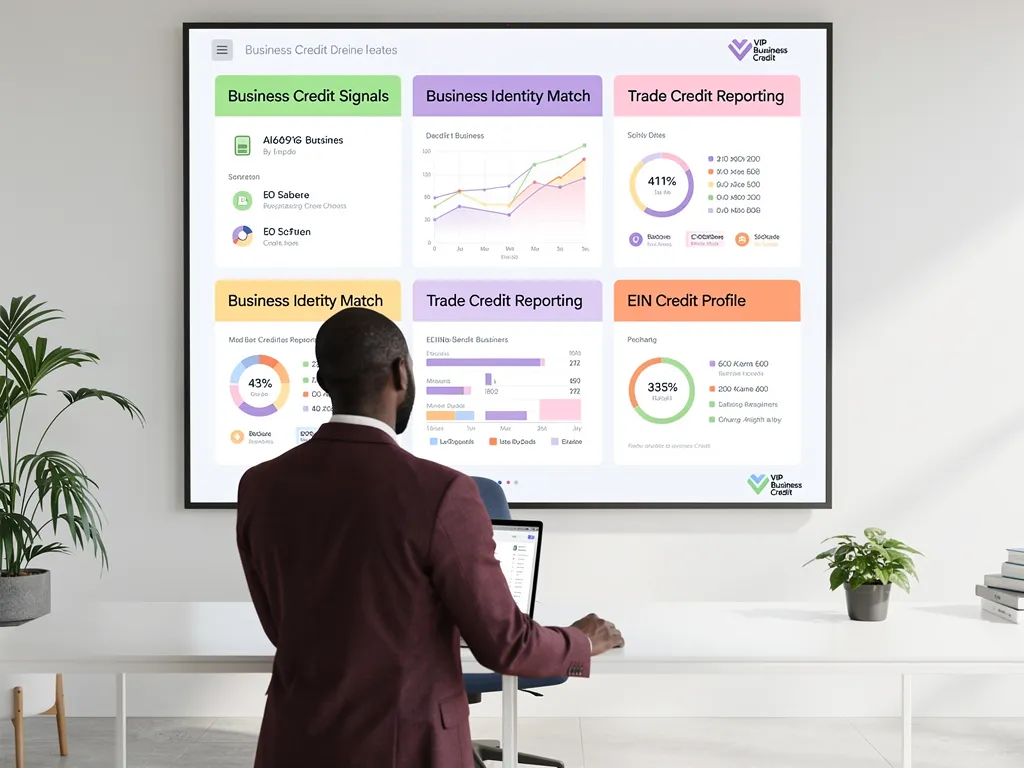 Consistent business identity data and trade credit signals building lender trust