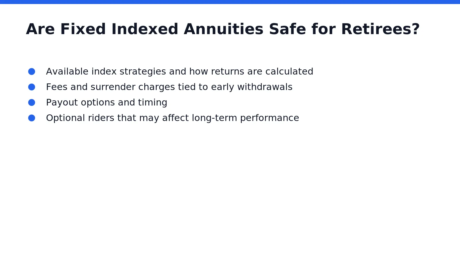 A fixed indexed annuity offers a structured way to protect retirement savings from market downturns