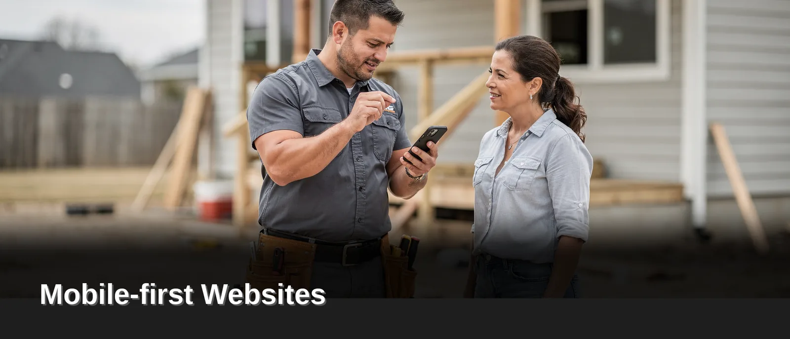 Most customers now start searching for plumbers, electricians, and roofing contractors through mobile devices Most customers now start searching for plumbers, electricians, and roofing contractors through mobile devices