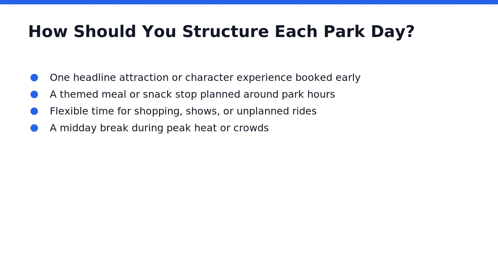 Park days work best when families pair a loose framework with room to wander. Even