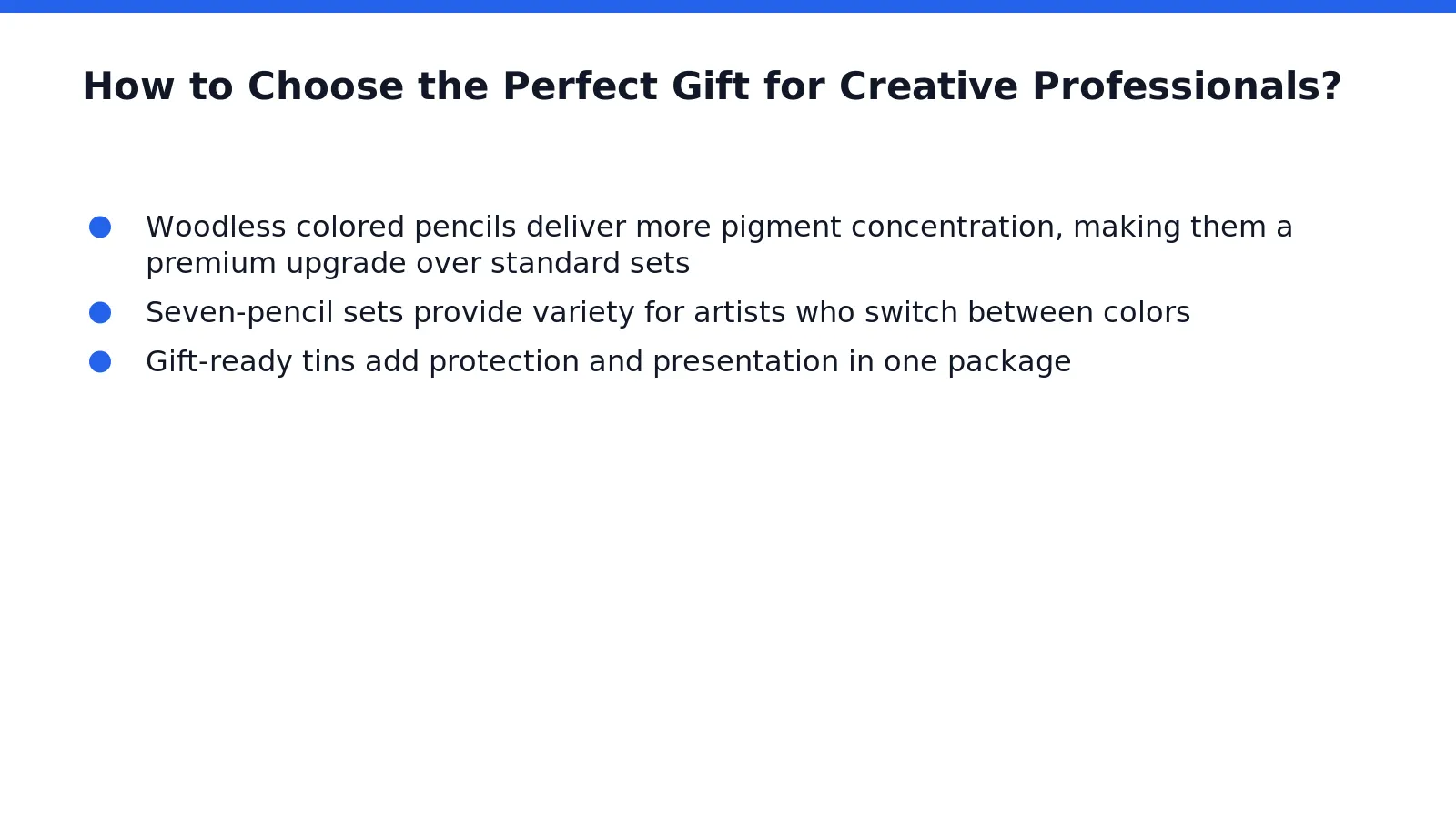 Choosing the right gift starts with matching the tool to the daily practice