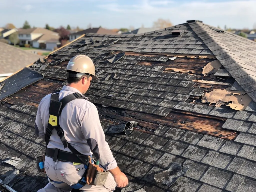 Damage crosses the line from repairable to replacement territory when problems are no longer isolated