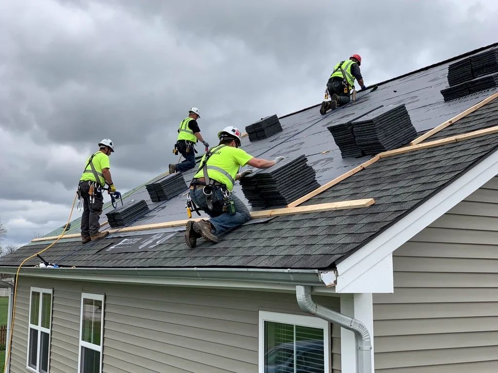 Weather creates the most common and unpredictable delays in any roofing project. Rain, snow