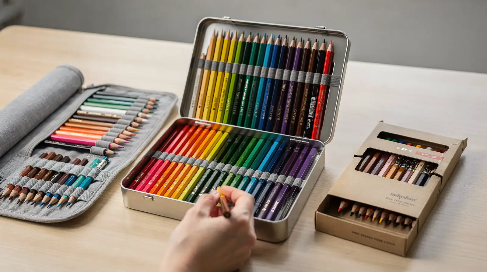 The twig pencil collection offers several configurations to suit different needs and preferences. The seven-pencil