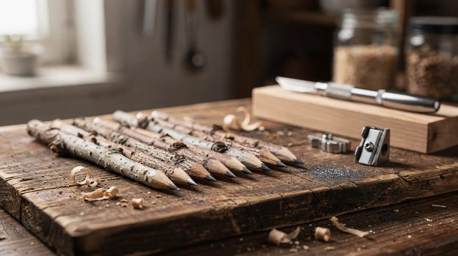 The History of Branch Pencils reveals a practice with deep roots in woodworking traditions. Modern