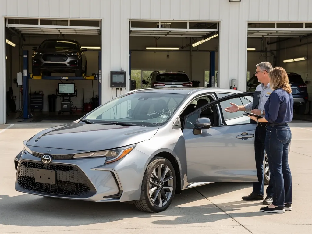Discuss Windshield Care With Bruner Toyota in Early