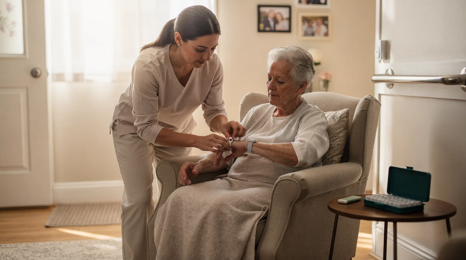 Safety at home comes from layered support: personal care, supervised medical-adjacent tasks, and specialized condition