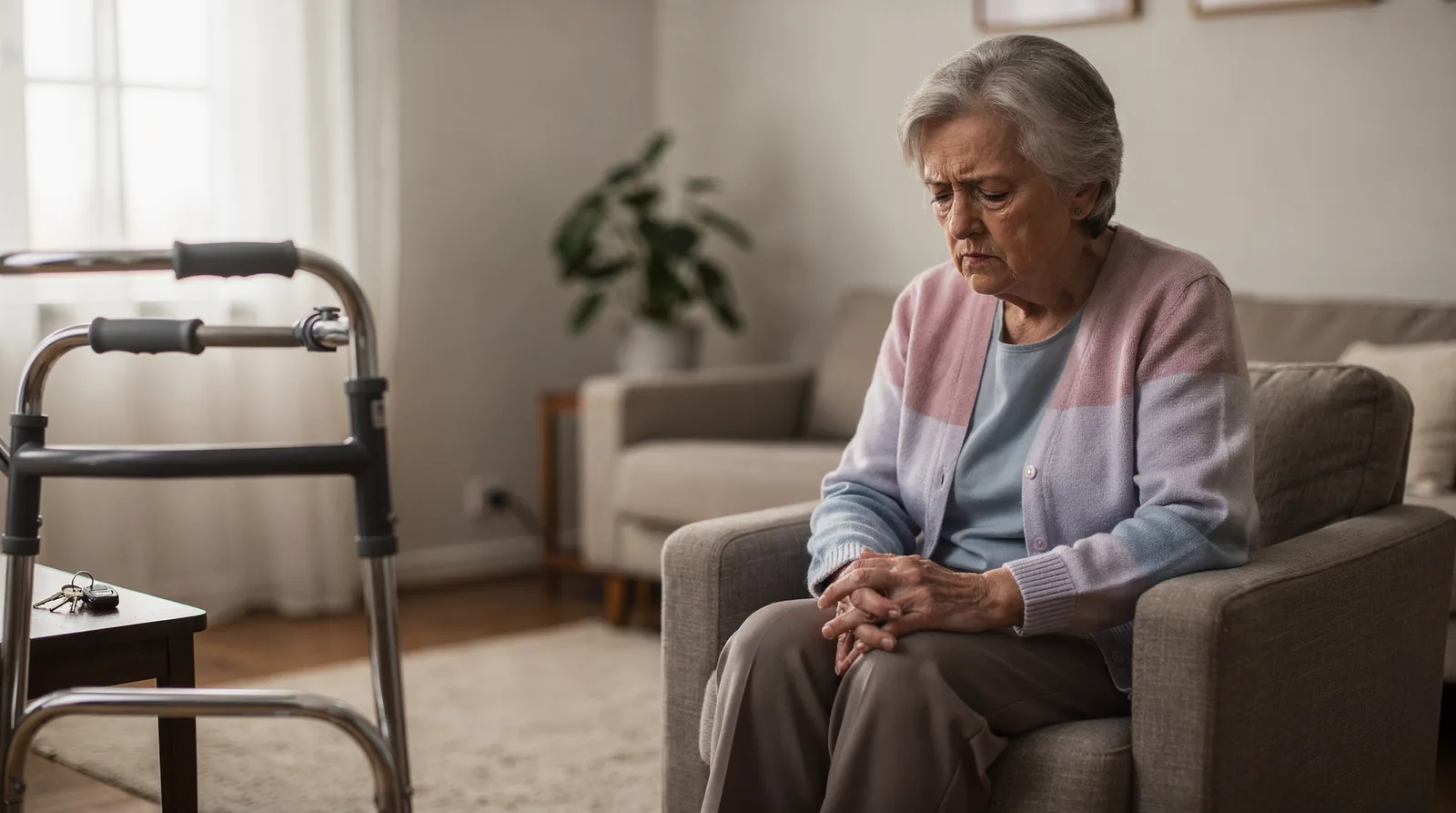 Losing independence strikes at a senior's sense of identity, often triggering anxiety, grief, or quiet