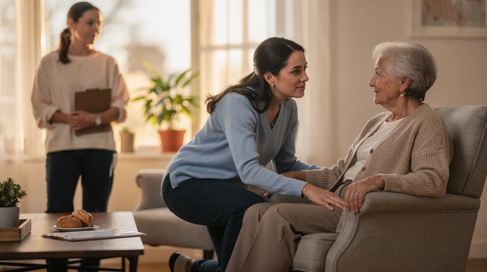 Fit shows up in specific, observable signs: a caregiver who asks thoughtful questions, listens closely