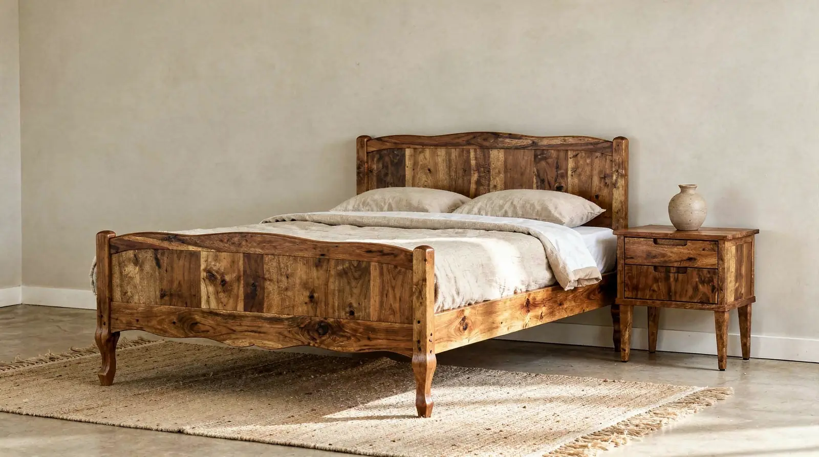 Solid hardwood forms the backbone of genuine french provincial bedroom furniture, not engineered board