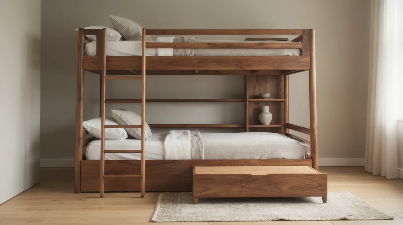 Yes. Well-made timber bunk beds adapt as children grow, rather than becoming obsolete after