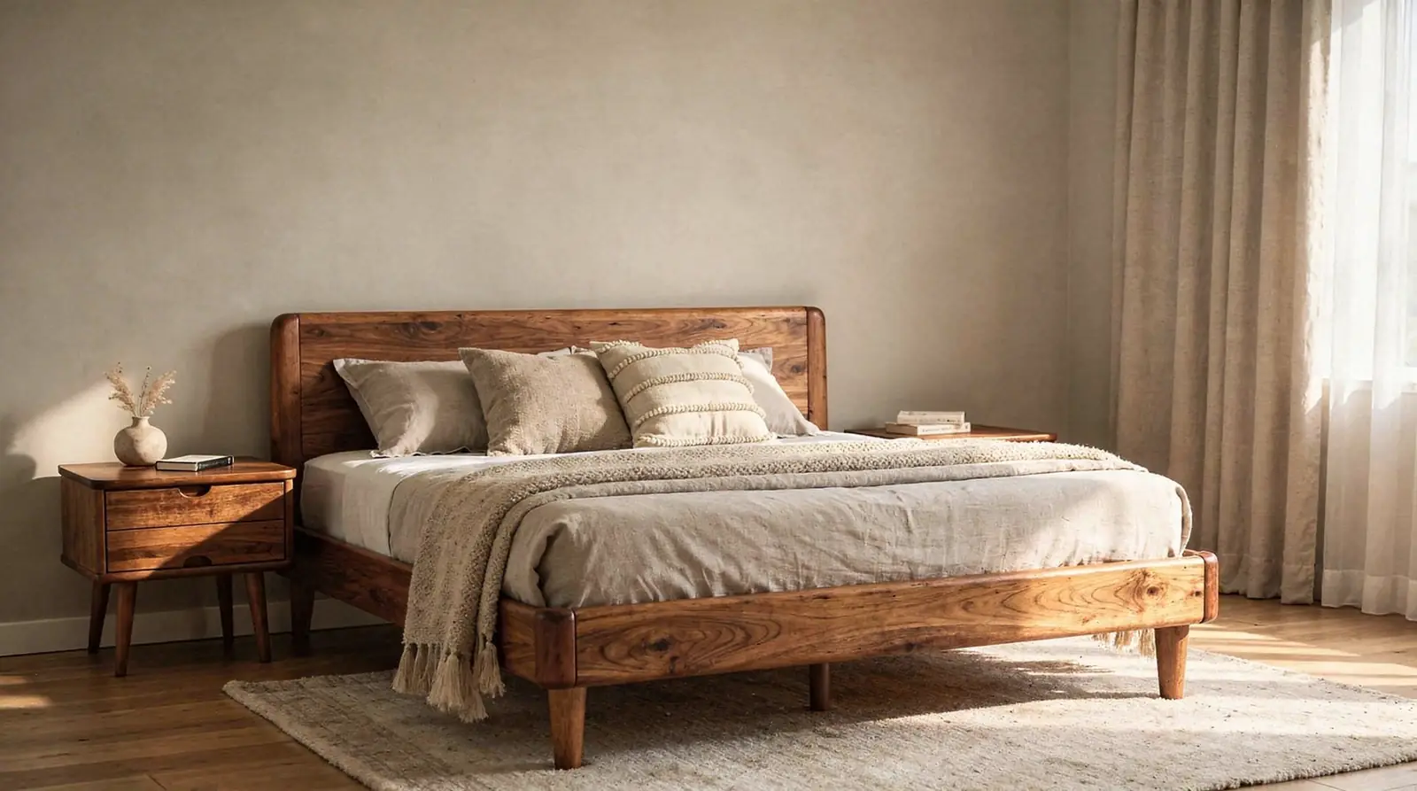 Solid timber construction gives finishing furniture the strength to outlast the trends that come