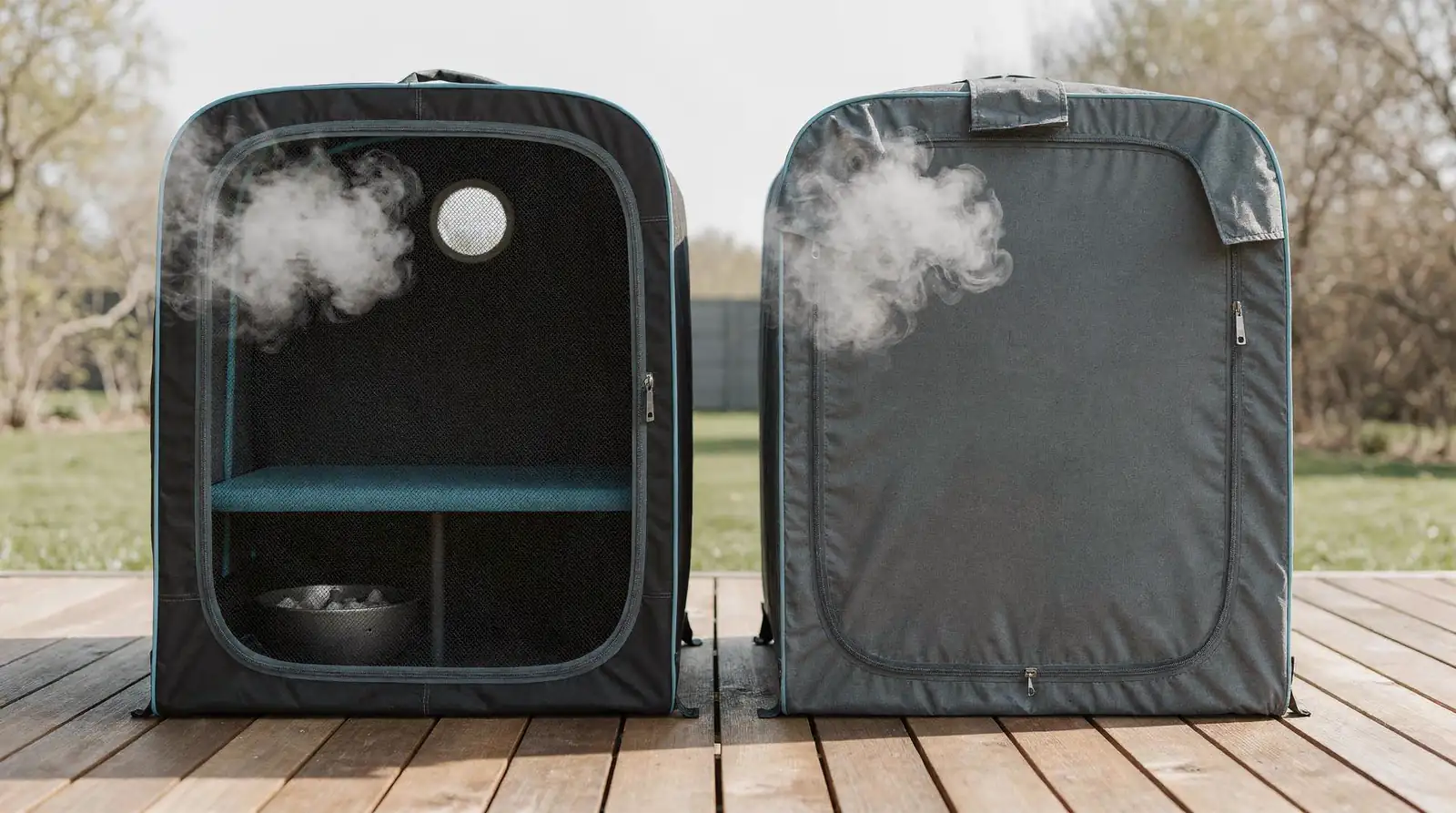 Good airflow separates a safe sauna tent setup from a stuffy, uncomfortable one. Fresh air