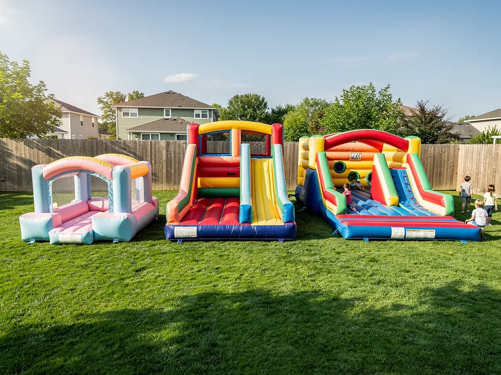 What Types of Bounce Houses Suit Which Ages